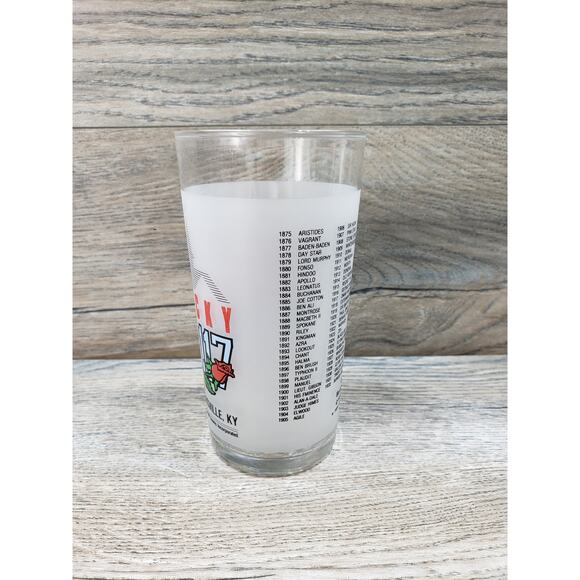 Kentucky Derby 117 1991 Official Julep Drinking Glass - Picture 3 of 8